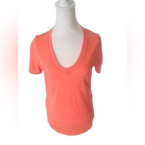 Athleta Women’s XS Tshirt color Coral!